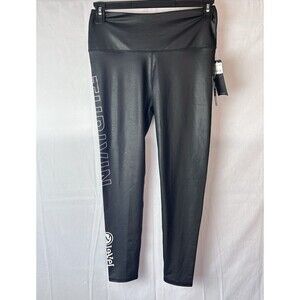 NUX Womens Stella High Rise Leggings Black Size XL NWT
